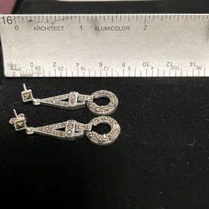 Sterling Silver dangling earrings